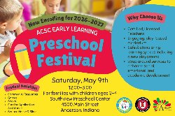 ACSC Early Learning Preschool Festival